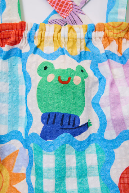 Gorman NZ - Jumble Check Kids Top - multi