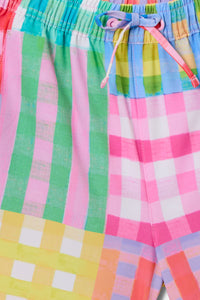 Gorman NZ - Vichy Check Kids Swim Shorts - multi