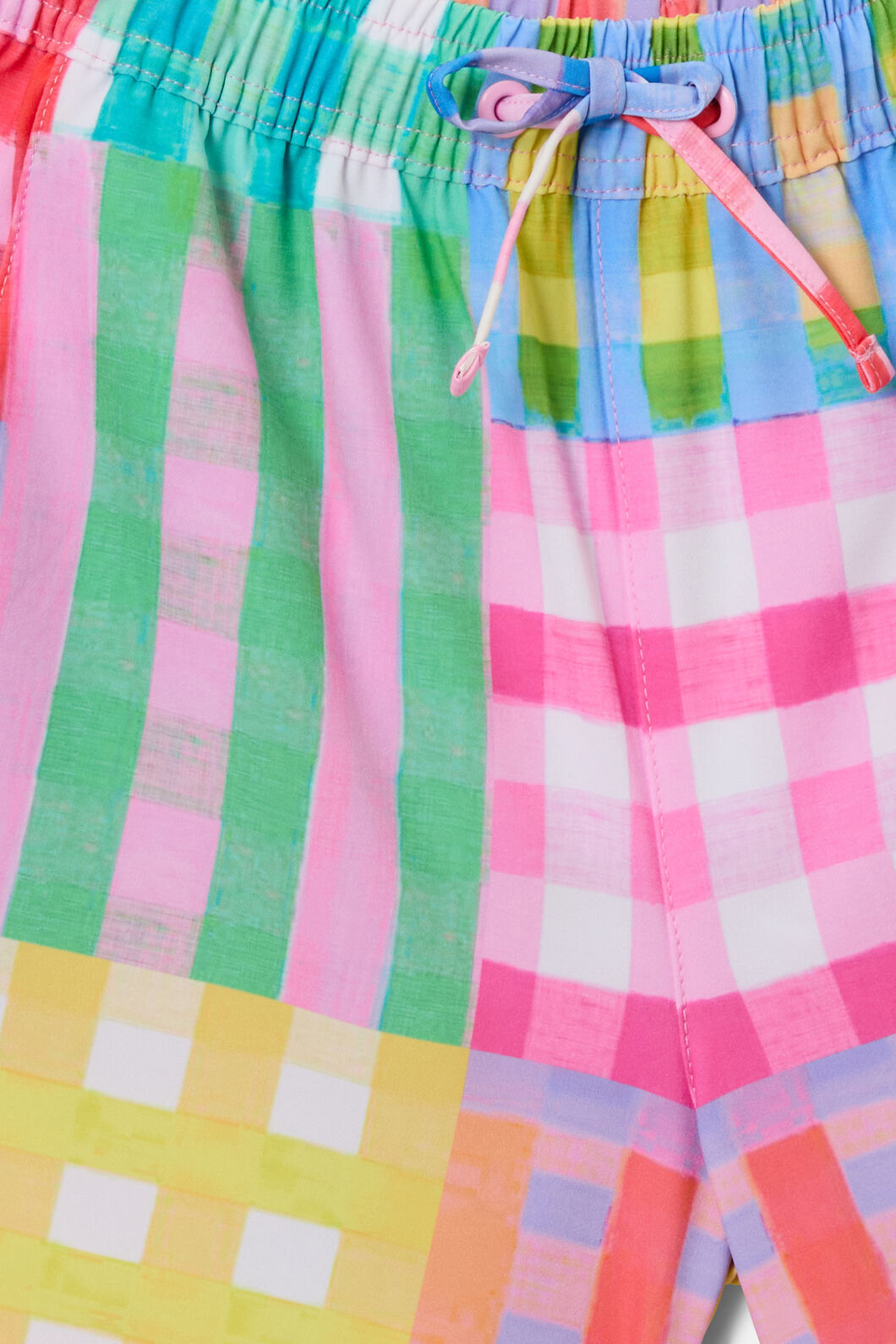 Gorman NZ - Vichy Check Kids Swim Shorts - multi