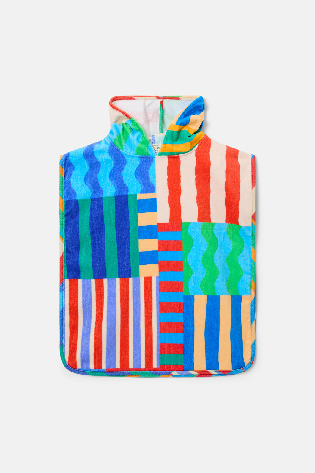 Gorman NZ - Stripe Mix Kids Swim Poncho - multi