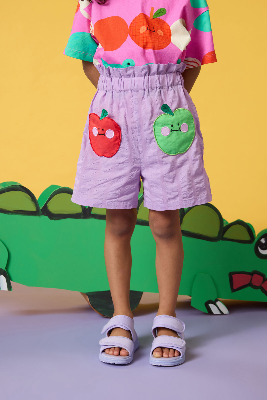 Gorman NZ - Apple Kids Shorts - lilac