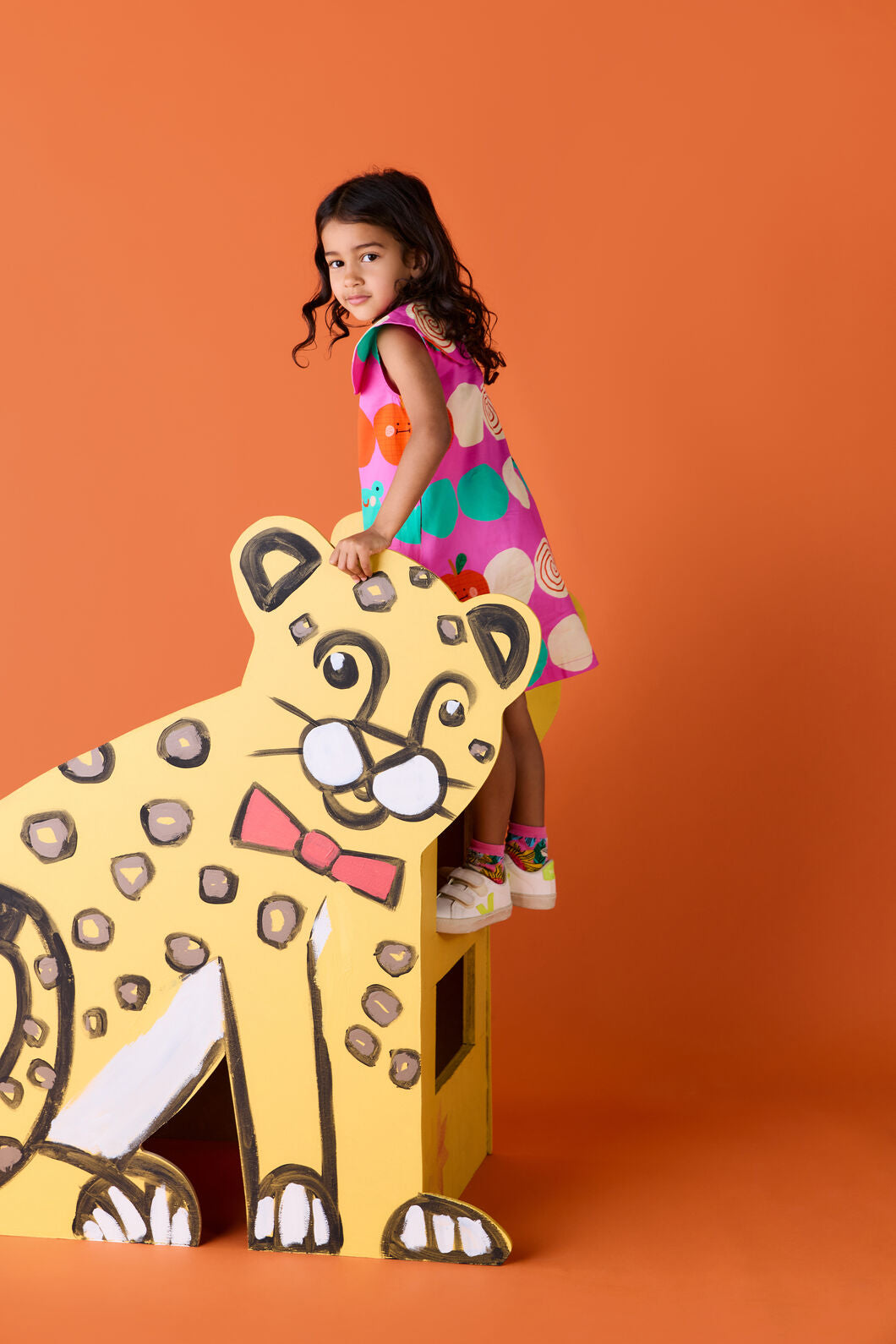 Gorman NZ - Spot Face Kids Dress - pink