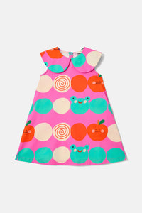 Gorman NZ - Spot Face Kids Dress - pink
