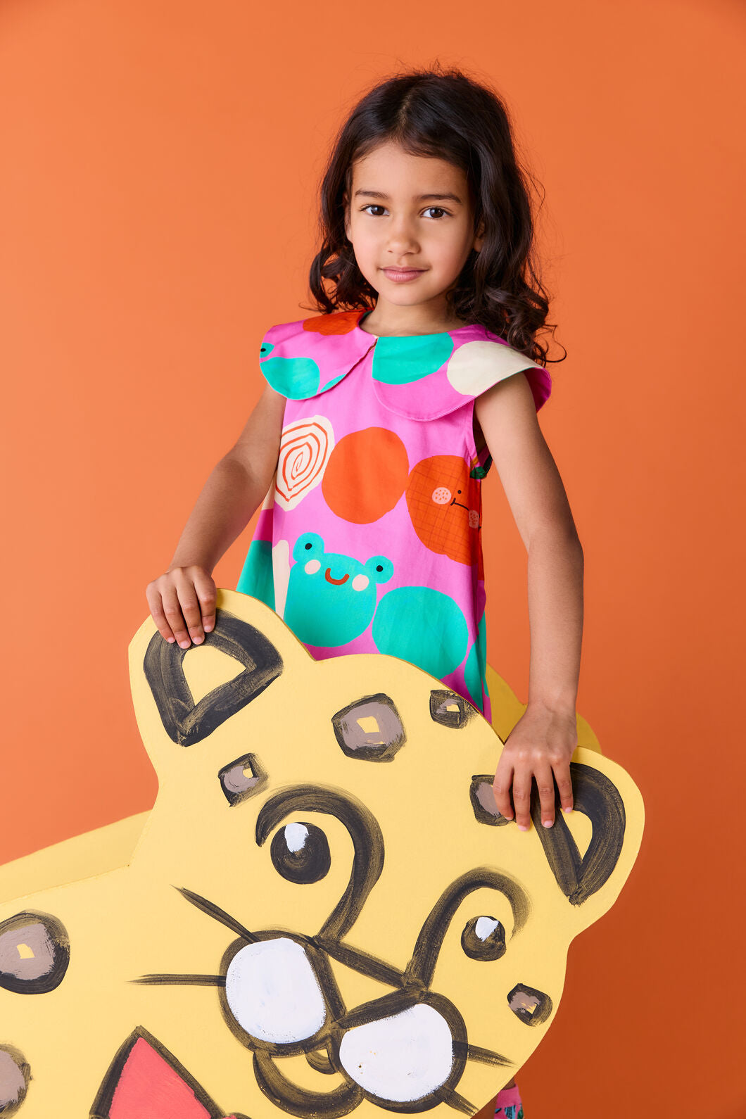 Gorman NZ - Spot Face Kids Dress - pink