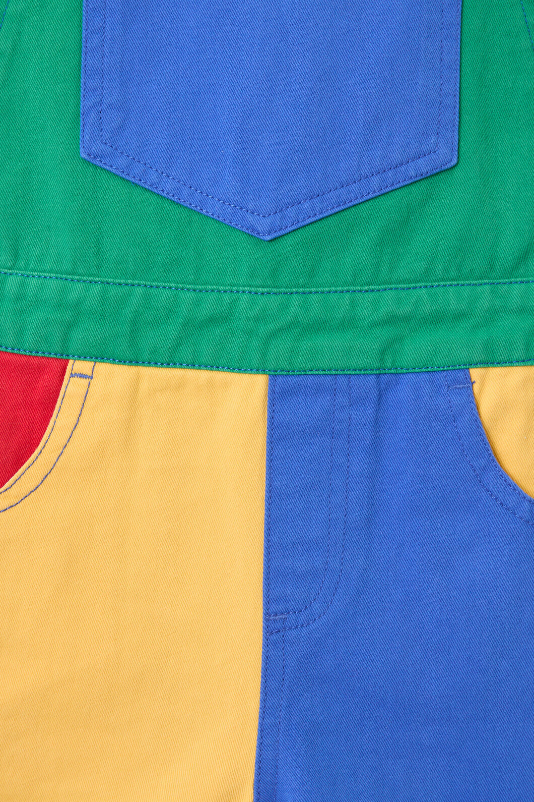 Gorman NZ - ColourBlockKidsOverallsGirls - multi