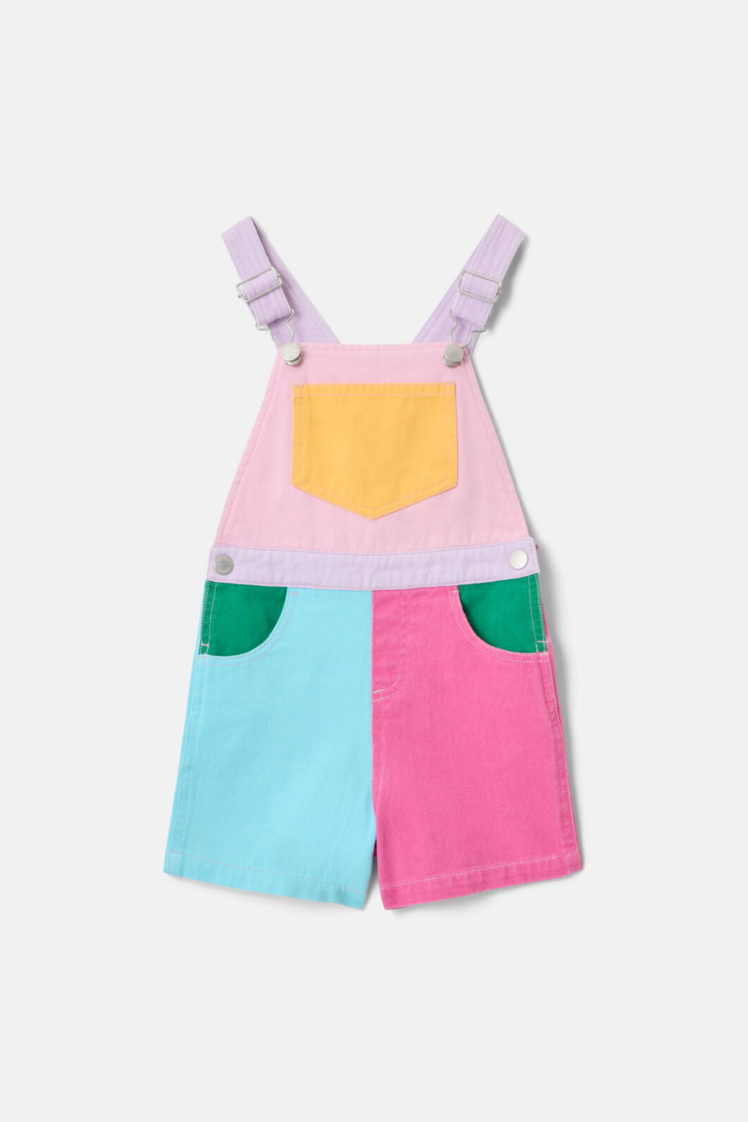 Gorman NZ - Colour Block Kids OverallsPink - multi