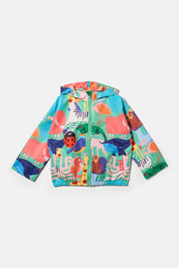 Gorman NZ - Zoo Tropics Kids Raincoat - green