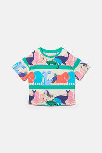 Gorman NZ - Zoo Walk Kids T-Shirt - stripe
