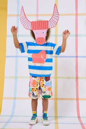 Gorman NZ - Buffalo Kids T-Shirt - stripe