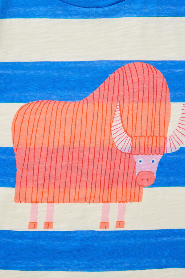 Gorman NZ - Buffalo Kids T-Shirt - stripe