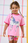 Gorman NZ - Zebra Kids T-Shirt - pink