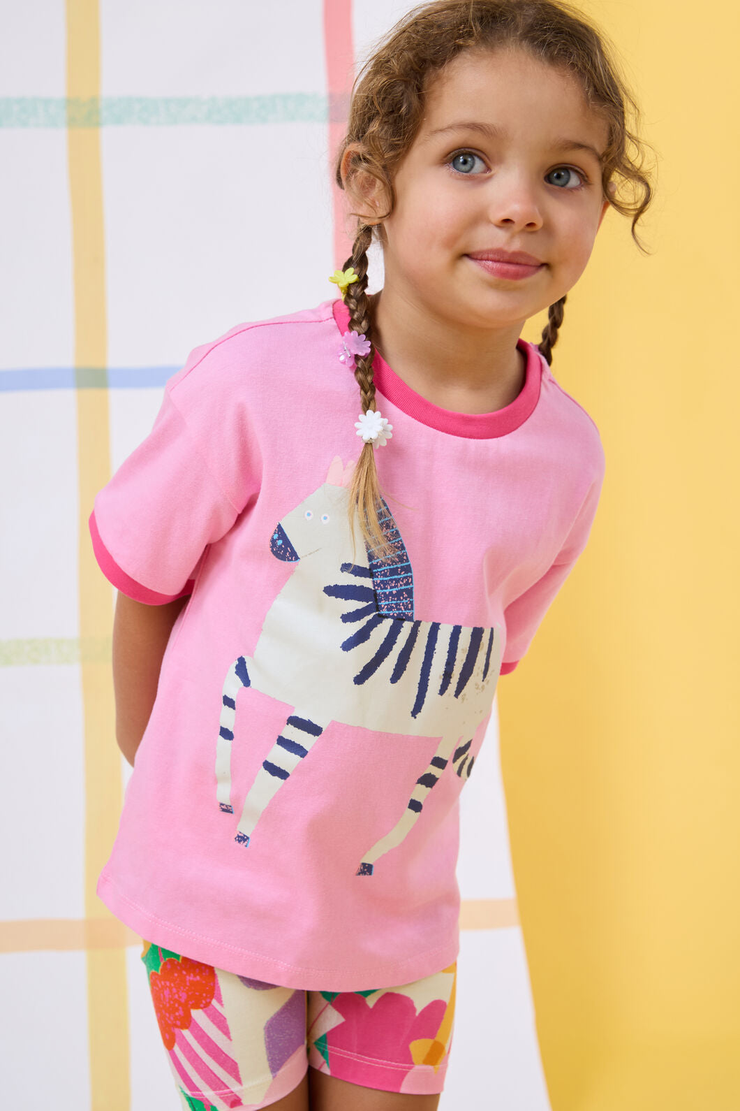 Gorman NZ - Zebra Kids T-Shirt - pink