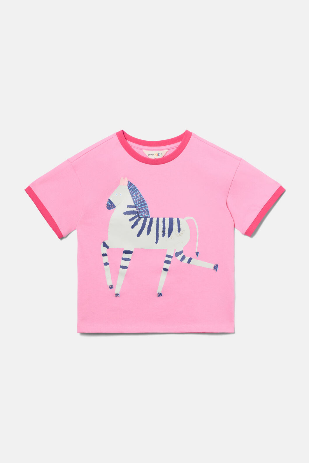 Gorman NZ - Zebra Kids T-Shirt - pink