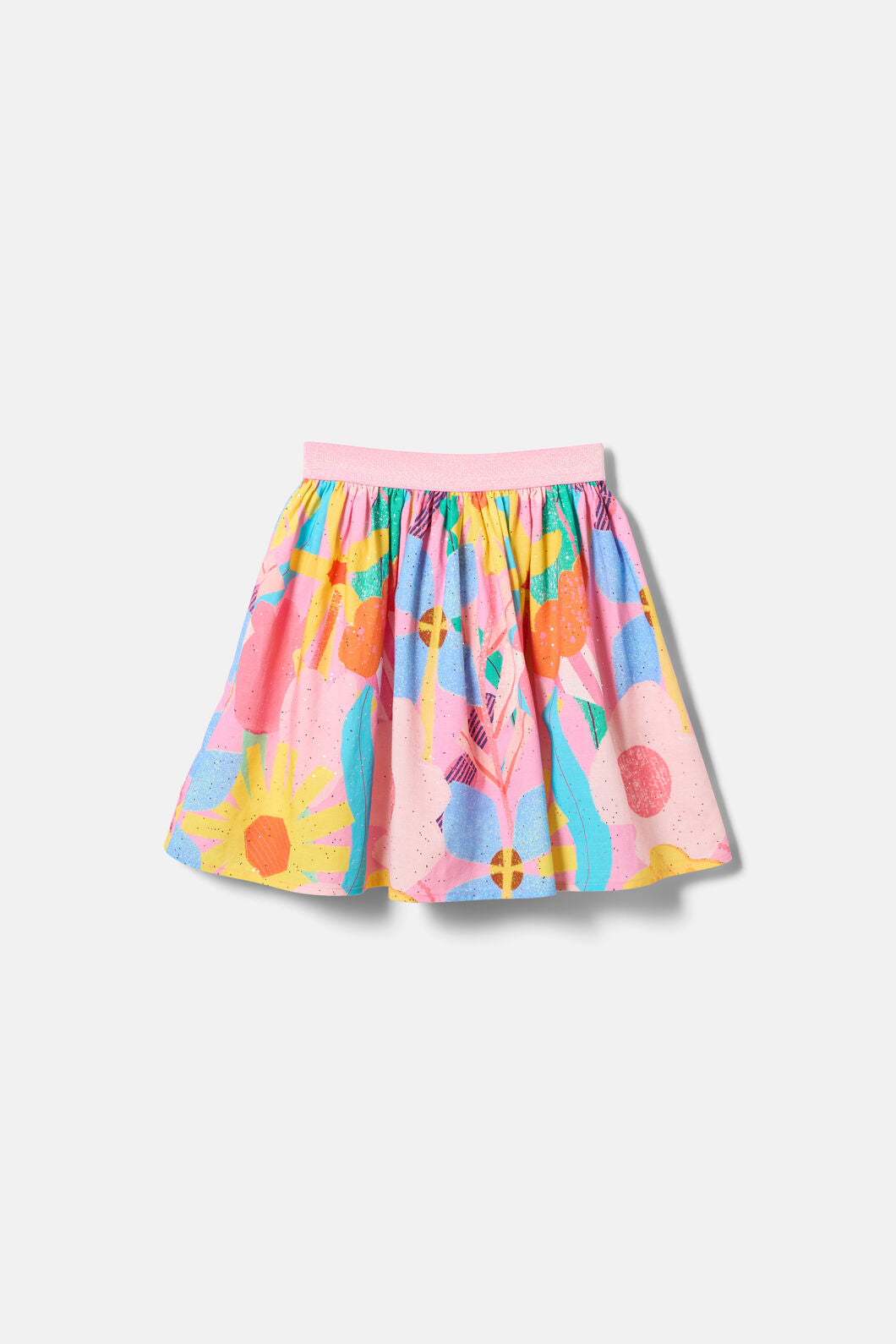 Gorman NZ - Cut Paste Floral Kids Skirt - pink