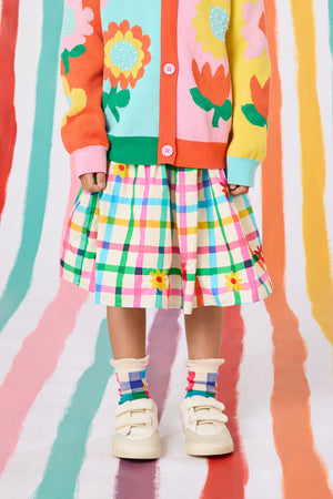 Gorman NZ - Floral Emb Kids Skirt - multi