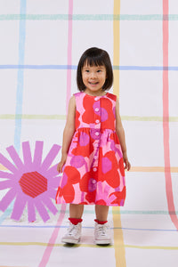 Gorman NZ - Riso Floral Kids Dress - pink