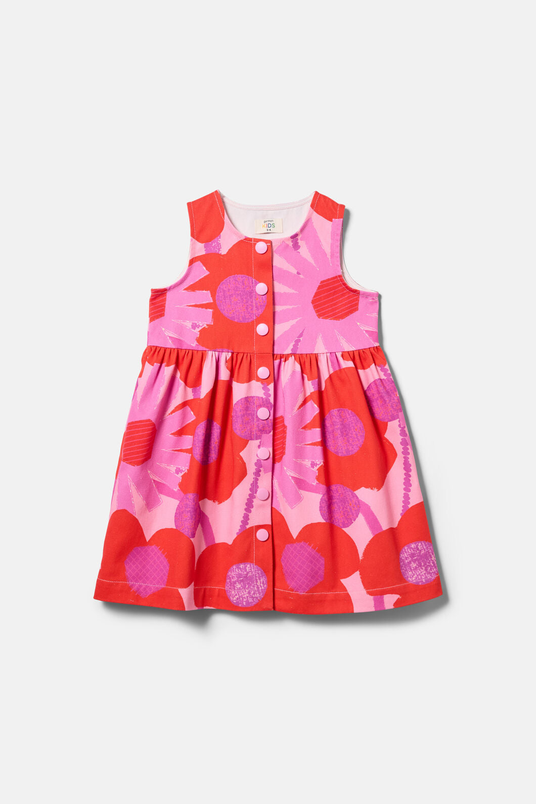 Gorman NZ - Riso Floral Kids Dress - pink