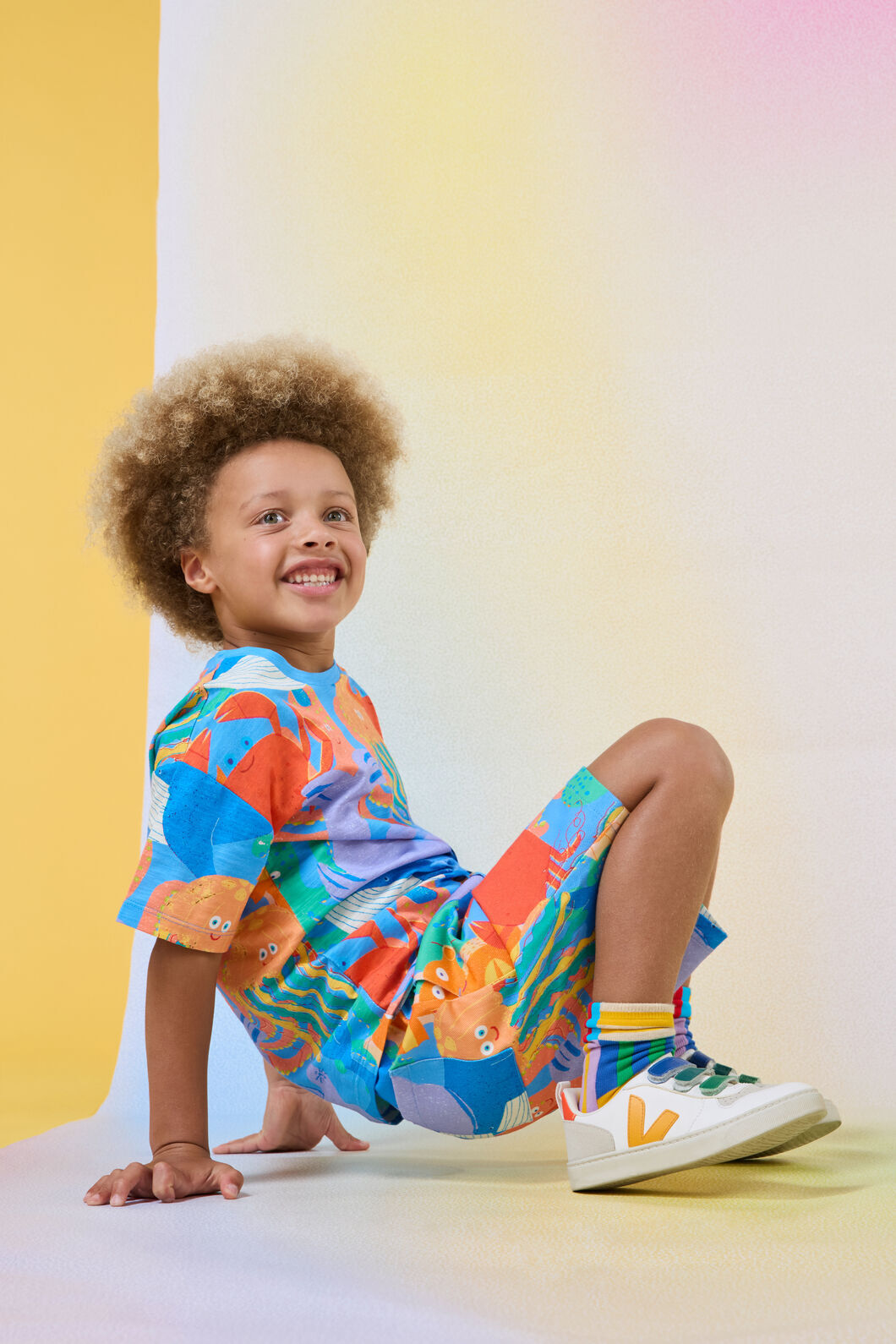 Gorman NZ - Under The Sea Kids T-shirt - blue