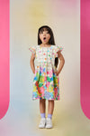 Gorman NZ - Tutti Frutti Kids Border Dress - multi