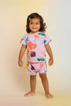 Gorman NZ - Zoo Tropics Baby Shorts - lilac