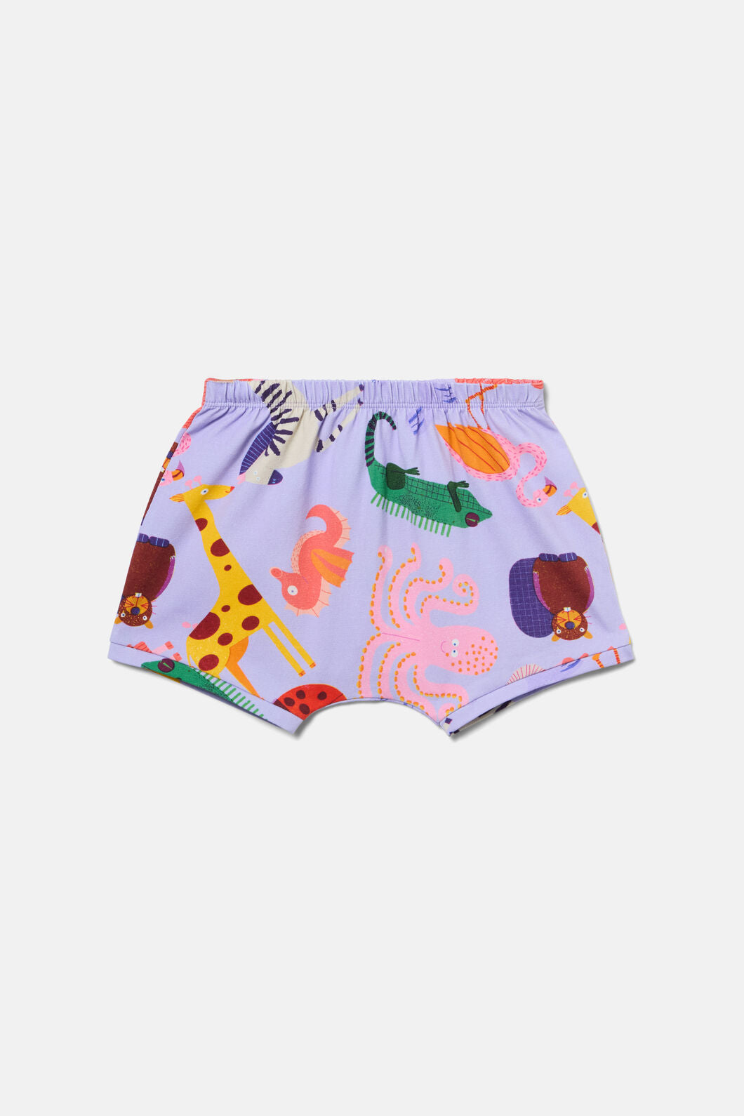 Gorman NZ - Zoo Tropics Baby Shorts - lilac