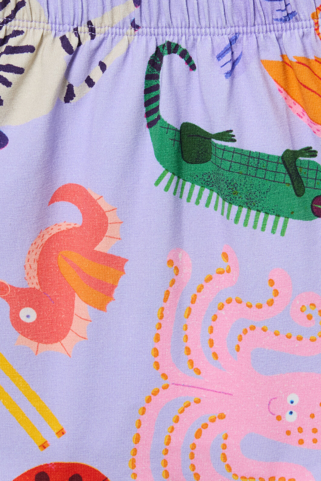 Gorman NZ - Zoo Tropics Baby Shorts - lilac