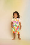 Gorman NZ - Tutti Frutti Baby Overalls - multi