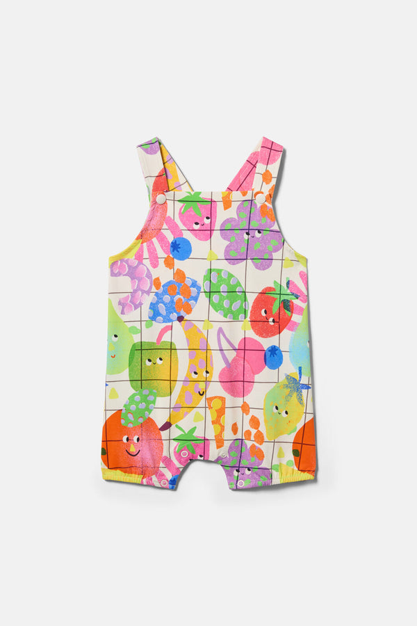 Gorman NZ - Tutti Frutti Baby Overalls - multi