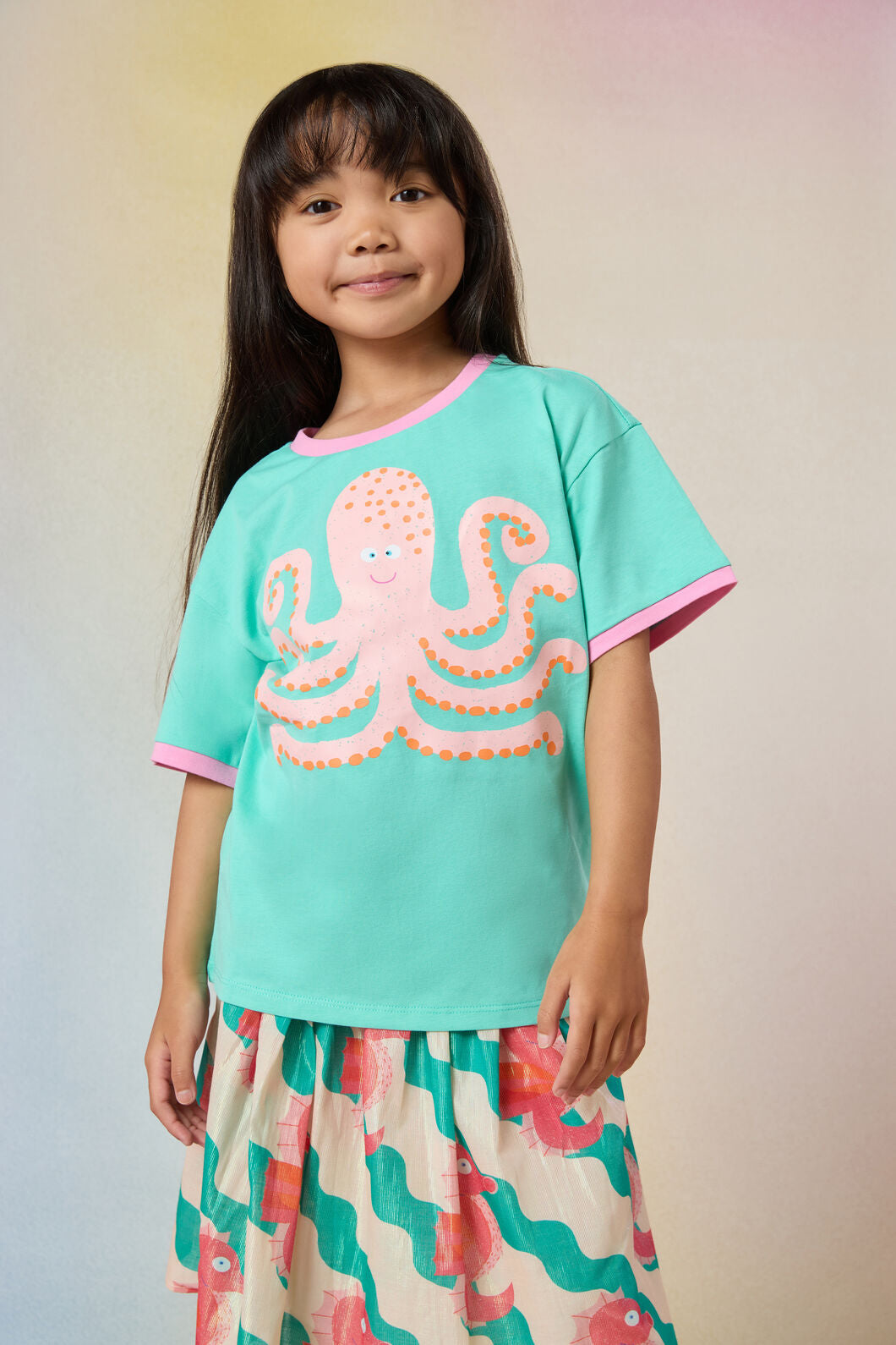 Gorman NZ - Octopus Kids T-shirt - multi