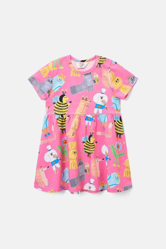 Gorman NZ - Believe Baby Dress - pink