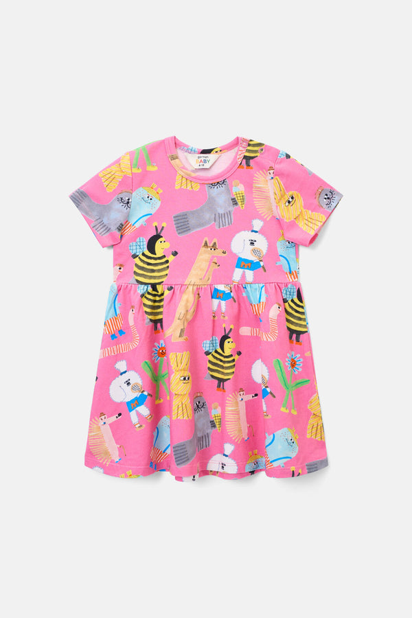 Gorman NZ - Believe Baby Dress - pink