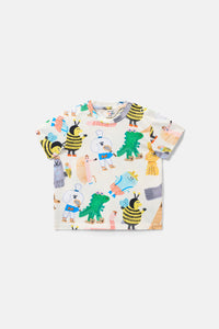 Gorman NZ - Believe Baby T-Shirt - cream