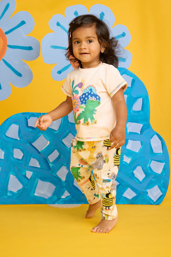 Gorman NZ - Believe Baby Legging - cream
