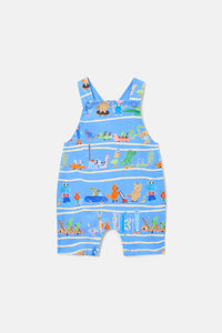 Gorman NZ - Walking Mates Baby Overalls - blue