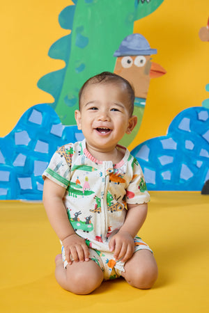 Gorman NZ - Speedy Bug Baby Onesie - cream
