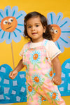 Gorman NZ - Walking Daisy Baby Overalls - pink