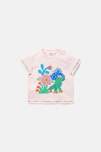 Gorman NZ - Daisy Bug Baby T-Shirt - pink