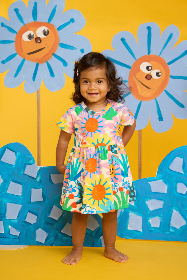 Gorman NZ - Hyper Floral Baby Dress - multi