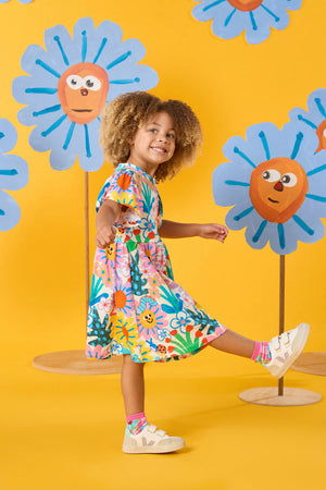 Gorman NZ - Hyper Floral Kids Dress - multi