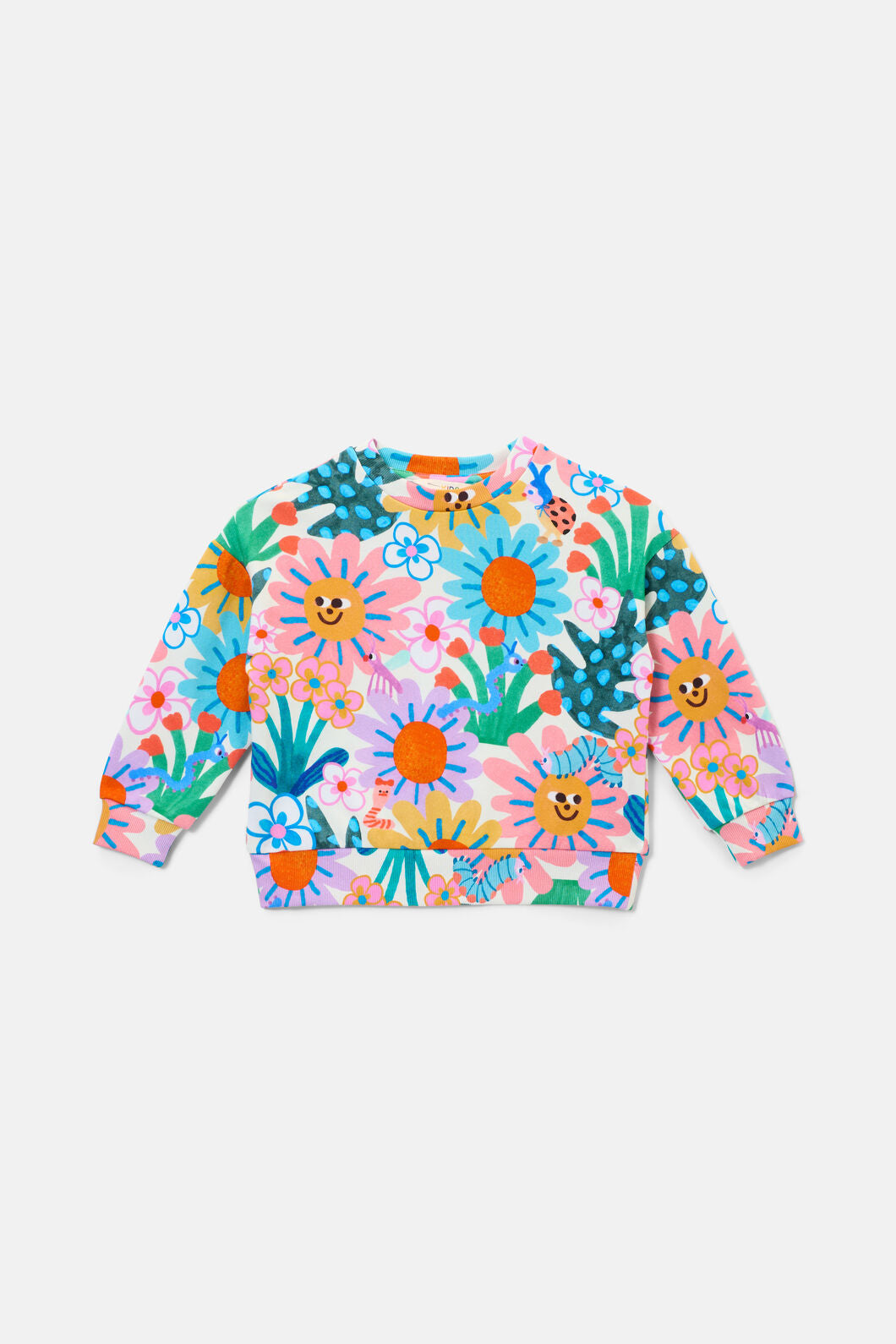 Gorman NZ - Hyper Floral Kids Sweater - multi
