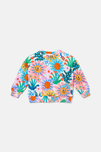 Gorman NZ - Hyper Floral Kids Sweater - multi