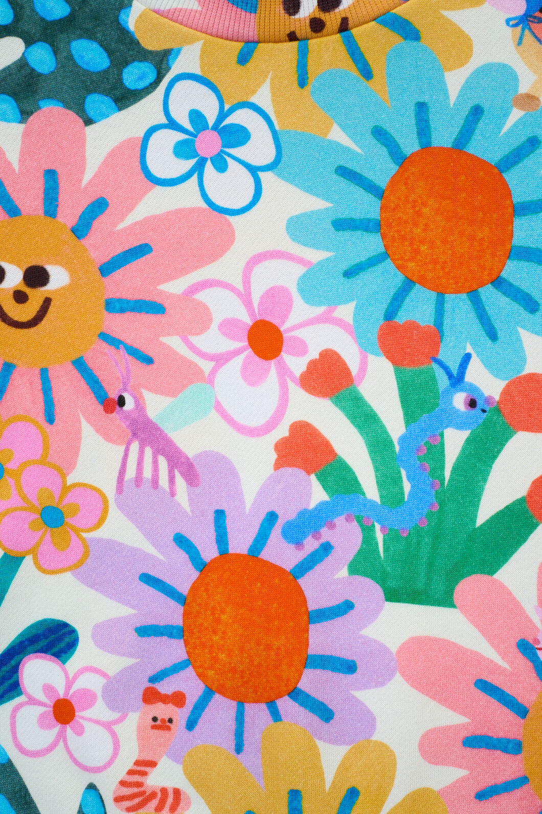 Gorman NZ - Hyper Floral Kids Sweater - multi