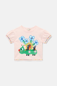 Gorman NZ - Speedy Bug Kids T-Shirt - pink