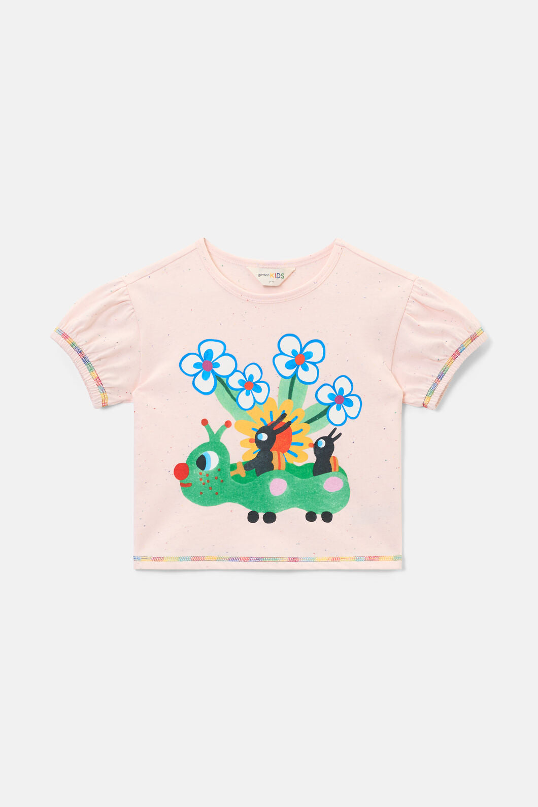 Gorman NZ - Speedy Bug Kids T-Shirt - pink