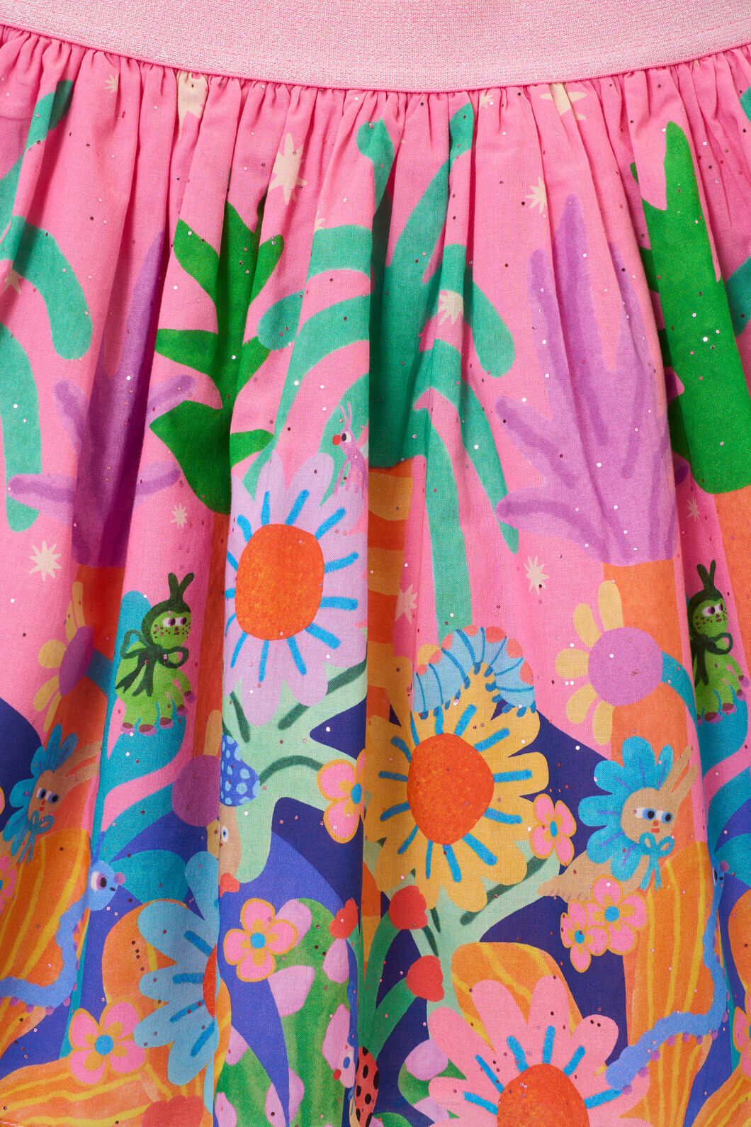 Gorman NZ - Hyper Border Kids Skirt - pink
