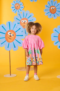 Gorman NZ - Hyper Border Kids Dress - pink