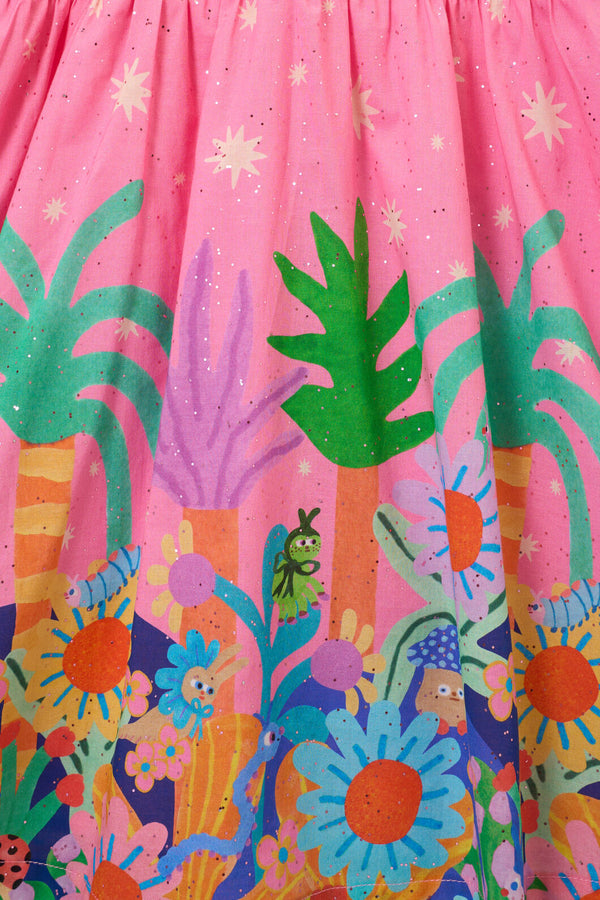 Gorman NZ - Hyper Border Kids Dress - pink