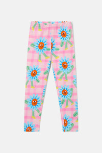 Gorman NZ - Walking Daisy Kids Legging - pink