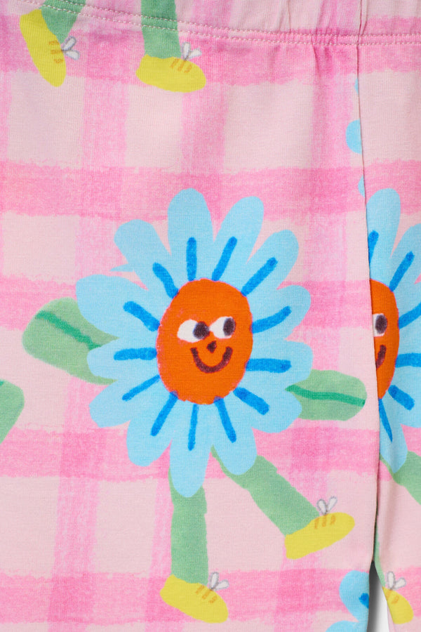 Gorman NZ - Walking Daisy Kids Legging - pink