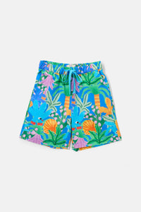 Gorman NZ - Hidden Driver Kids Shorts - blue